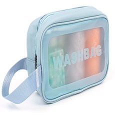 온담공간 방수 파우치 가방 소형 화장품파우치, 블루