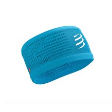 【Kermit Marathon Store】瑞士 COMPRESSPORT 寬版止汗呼吸頭帶2.0 (15色可選), 1個, 夏威夷藍