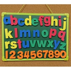 【利多文具】彩色幼教磁鐵 學習磁鐵 磁性認知 數字123 英文ABC 兒童早教 字母磁鐵 數字磁鐵 泡棉軟磁, 1個