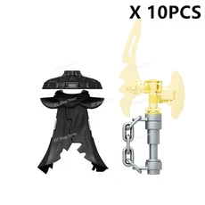 FD601 애니메이션 영화 시리즈 액션 피규어 조립 블록 무기 빌딩 어린이 장난감 선물, 06 H2021 10PCS