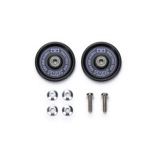 타미야 미니카 옵션 [95714] HG 19AluBR Roller BlPrLogoTMAC, 1개