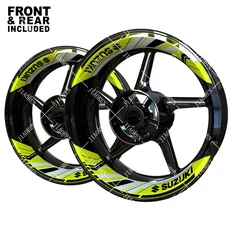 비닐 스즈키 휠 스티커 로고 오토바이 림 데칼 세트 GSXR 600 750 BANDIT, 08 6