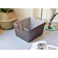 臥室收納傢用的放子/收長方形筐藍框子裝衣物衣籃簍子臟衣服大號髒衣籃 洗衣籃 洗衣簍 髒衣簍, 咖啡色 出口加固加厚版