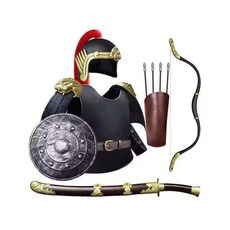 갑옷 어린이 무사 용사 의상 학예회 갑옷 코스프레 전쟁