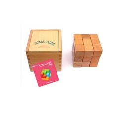 큰솔 원목소마큐브 + 포켓북 가베완구 아이들선물 체험가베 가베교재 가베교구 학습 가베