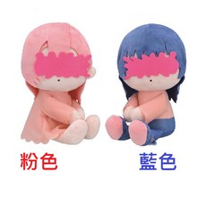 九五樂府 日本進口 YOASOBI 夜に駆ける M號 娃娃 玩偶 景品, 1個, 藍色, 1