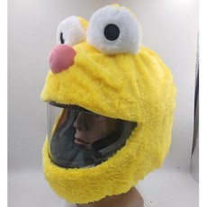 라이더 핫템23종 오토바이헬멧커버 탑박스 하이바, 빅아이 옐로우