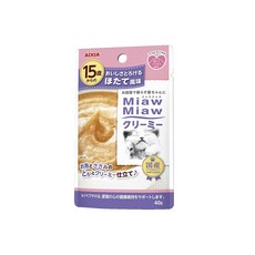 AIXIA 愛喜雅 妙喵慕斯軟包 40g 鮪雞扇貝口味, 1個, 妙喵慕斯軟包11號15歲-鮪雞扇貝*12, 鮪雞扇貝