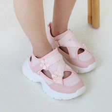 바이시유 아동샌들 키즈샌들 여름 유아 남아 여아 찍찍이 샌들 슬리퍼 슈비
