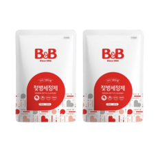 비앤비 젖병세정제 액상형 리필, 500ml, 2개