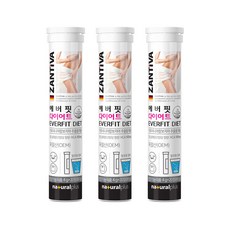에버핏 다이어트 발포 가르시니아 20정 3통, 3개