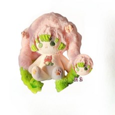 귀멸의칼날 놀란 미츠리 칸로지 봉제인형 애니메이션 캐릭터 굿즈 20cm, 인형만 (옷x), 골격 프레임 X