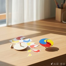 제인리빙 팽이 전통 장난감 전통놀이