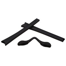 DROGO 오클리 레이더 패스 선글라스용 교체용 노즈 패드 및 이어삭스 고무 키트 1쌍 69877