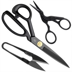 호환 KRABALL 봉제 재단사 가위 키트 절단 가위 천 바느질 스테인레스 스틸 패브릭 커터 공예 가위