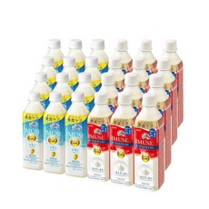 기린iMUSE플라즈마유산균음료 요거트맛 ✙레몬맛 각 500ml × 12개 총 24개
