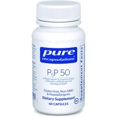 Pure Encapsulations P5P 50活性維生素B6無麩質膠囊, 60顆, 1罐