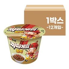 농심 짜파게티 범벅 6+6, 1박스