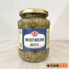 S-O 甜碎瓜 罐頭 720g, 1個