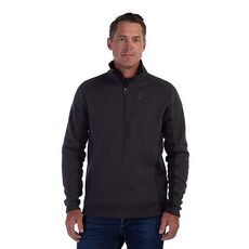 Spyder 남성용 트라이엄프 플리스 재킷 블랙 스몰 블랙., Small