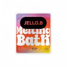 젤로비 JELLO.B 멜팅 바스 약산성 저자극 입욕제 욕조젤 젤리 (100g 3P)