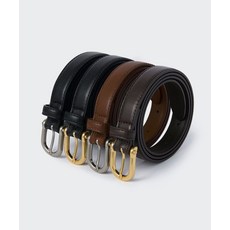 (국내매장정품) 무신사 스탠다드 MUSINSA STANDARD WOMAN 우먼즈 샤클 레더 슬림 벨트_20mm MEEBE8C82 265964