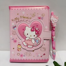 헬로키티 다이어리 볼펜 캐릭터 선물용, 키티