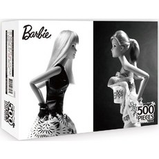 바비 직소 퍼즐 500 블랙&화이트:, 예림아이, 1개