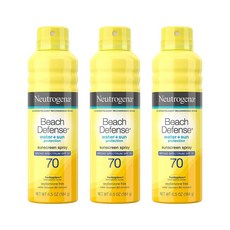 뉴트로지나 비치 디펜스 선스프레이 SPF70 184g X 3팩