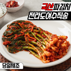 [여수 산지직송] 당일제조 전라도 국산 파김치, 1개, 5kg