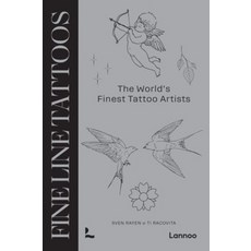 (영문도서) Fine Line Tattoos: The World's Finest Tattoo Artists Hardcover, Lannoo Publishers, English, 9789401432979