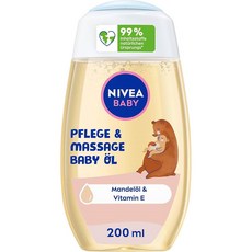 독일 니베아 베이비 케어 너리싱 마사지 바디오일, 2개, 200ml