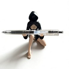야간 발광 닌자 펜거치대 투톤 닌자 모델 데스크 장식 소품