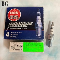 NGK 銥合金火星塞 CR8EIX 適用於勁戰 BWS R GTR JET 戰將 G5 雷霆 GP, 1個, CR7HIX 短牙