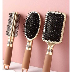 고급 두피 마사지 브러쉬 세트 3종 헤어 케어 브러시 빗 1. 컬링빗+타원빗, 2. 컬링빗+대형빗