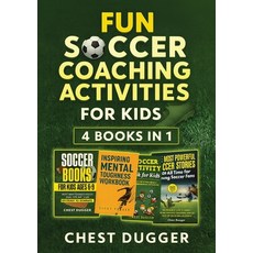 (英文圖書)Fun Soccer Coaching Activities for Kids: 4 Books in 1: Coaching Youth Soccer wit... 平裝版, Chest Dugger, 英文