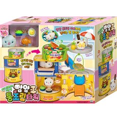미미펫샵 얌얌 통조림 타워 인형집, 혼합색상, 1개