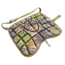 AUSCAMOTEK 카모플라주 메모리 폼 사냥 시트 쿠션 - 낚시 캠핑 경기장 또는 보트 사용을 위한 조용하고 가벼운 접이식 야외 패드 - 터키 블라인드 카모, AUSCAMOTEK 카모플라주 메모리 폼 사냥 시트 쿠