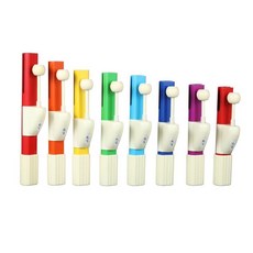 開發票 八音 音律 八音甩鐘 音磚 彩虹色 8音音磚 奧福 贈『加厚』專屬收納袋 兒童樂器, 1個