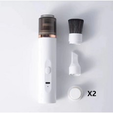 미니 무선 청소기 휴대용 핸디 진공 키보드 피아노 커피머신 청소, 업그레이드 화이트, 기본 모델명/품번