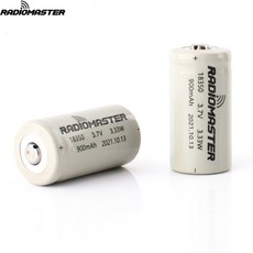 RadioMasterZorro 송신기용 3.7V 900mah 8350 리튬 이온 배터리 2개
