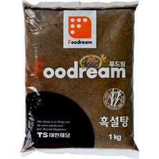 대한제당 흑설탕 1kg, 1g, 1개