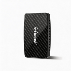 오토캐스트 Play2Video Pro 무선 안드로이드 오토 앤 애플 카플레이 올인원 어댑터, CA400, 블랙