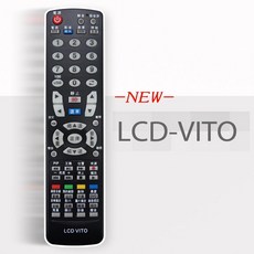 VITO液晶電視遙控器，適用鴻海大電視、富可視CCPRC008 CCPRC027，全系列液晶電漿電視遙控器, 1個, VITO液晶電視遙控器