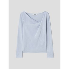 브랜드정품 에잇세컨즈 8SECONDS 셔링 변형 풀오버 스카이 블루 286115