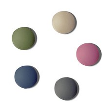 馬卡龍拍立得冰箱貼 強力磁鐵 ins風 可愛迷你冰箱貼 半圓磁性留言貼 裝飾磁鐵貼, 99.顏色隨機圓-馬卡龍拍立得冰箱貼