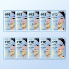 FASEN 미백마스크팩 4종 세트 콜라겐팩 B3 화이트닝마스크팩 대용량 콜라겐마스크팩 30ml, 10개, 01마스크