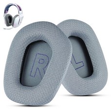 Wzsipod Cooling Gel Replacement Ear Cushions for Logitech G733 G535 G335 Lightspeed Wireless Gamin, 회색 원단
