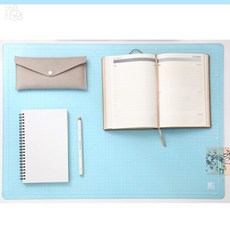 롱스팜 윈스타 A1 반투명블루 컷팅판 책상칼판매트