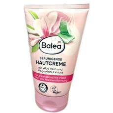 Balea 舒緩肌膚霜，蘆薈與木蘭花萃取，適用於脫毛後的肌膚，60%再生材料, 1件, 125ml